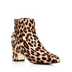 NEW Tory Burch | Laila Leopard Calf Hair Booties